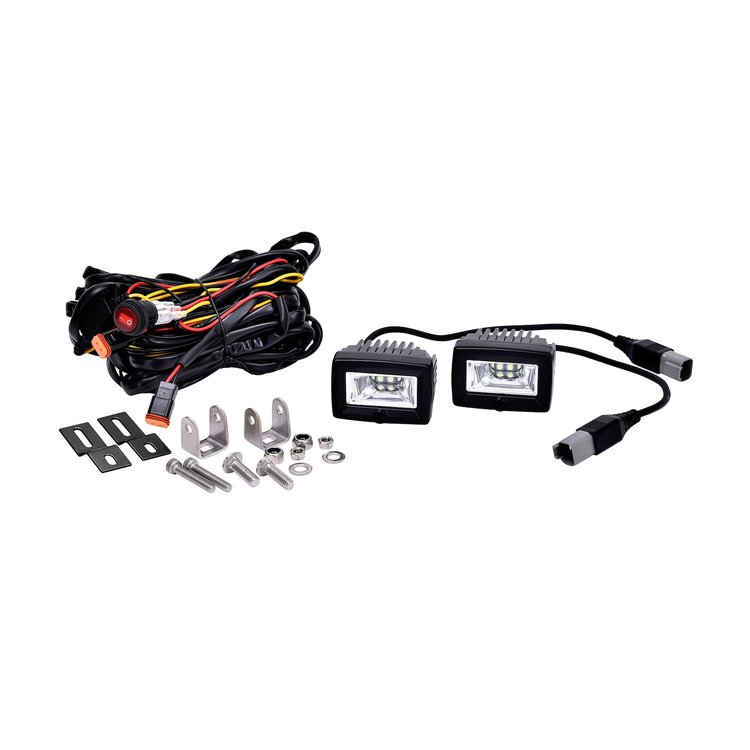 519 KC C-Series C2 2in LED Backup Flood 2-Light System Universal