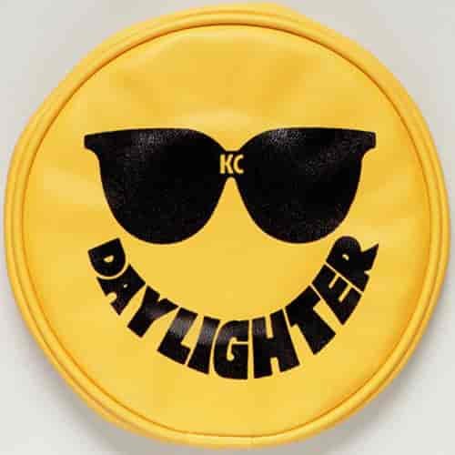 KC Light Covers 6" Round Yellow with Black Sunglasses