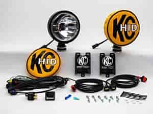 6" HID Light Kit Black Housing