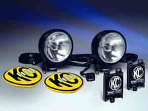6" HID Light Kit Black Housing