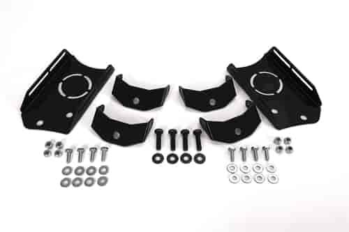 Jeep JK Dual A-Pillar Light Mounts pair