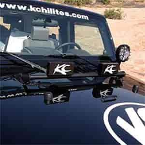 Hood Light Bar Mount 2007-2016 Wrangler JK