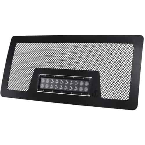 LED Truck Grille with C-Series 10" LED Light Bar 2007-14 Jeep Wrangler JK