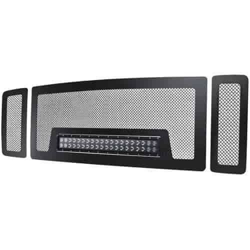 LED Truck Grille with C-Series 20" LED Light Bar 2008-10 Ford F-250/F-350 Super Duty