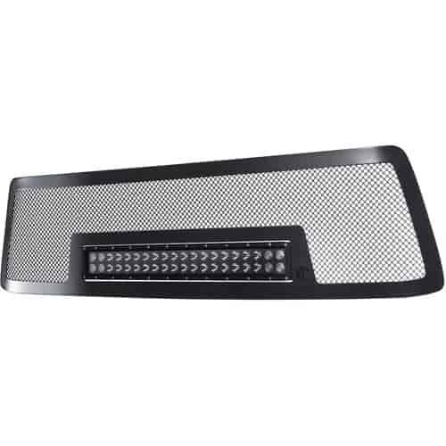LED Truck Grille with C-Series 20" LED Light Bar 2010-13 Toyota Tundra