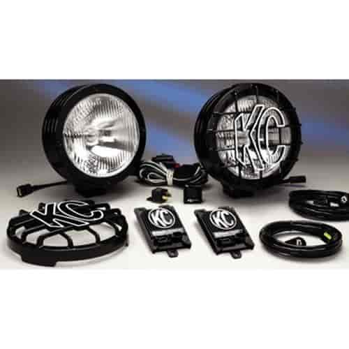 8" Rally 800 HID Light Kit Polished Stainless Housing