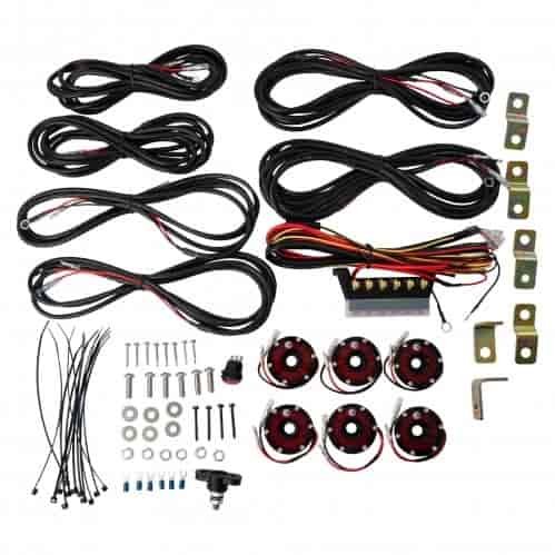 Universal Red LED Light Rock Light Kit