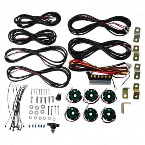Universal Green LED Light Rock Light Kit