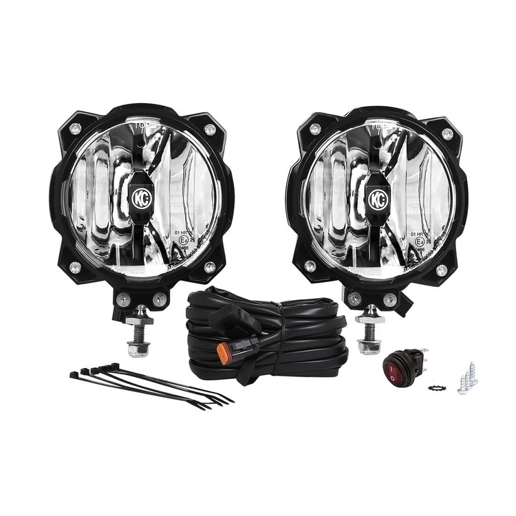 Pro6 Gravity LED Single Mnt Driving SAE/ECE System pair