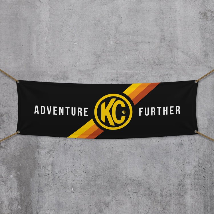 KC HiLiTES Banner 18" x 60"