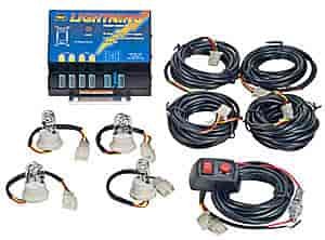 Lightning 8004 Series Strobe Kit 4 Amber Bulbs