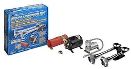 Challenger EV Roof Mount Air Horn Electric Solenoid Operated