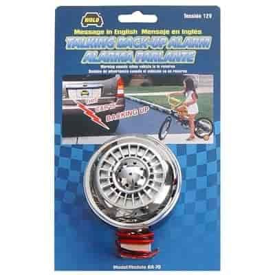 TALKING BACK-UP ALARM- Message in Spanish 12-Volt