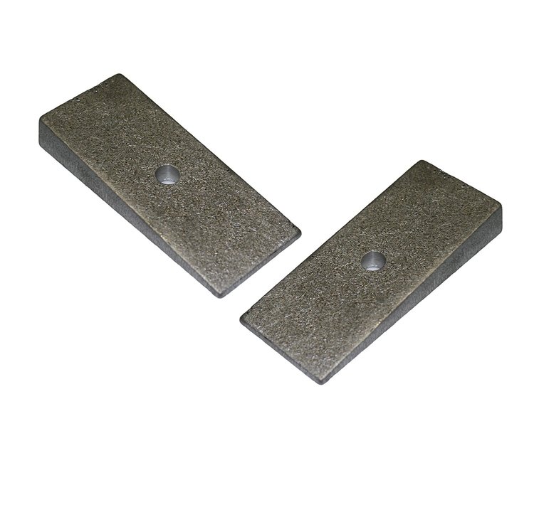Leaf Spring Axle Shim 6 Deg. 2 in. x 4.75 in. Pair