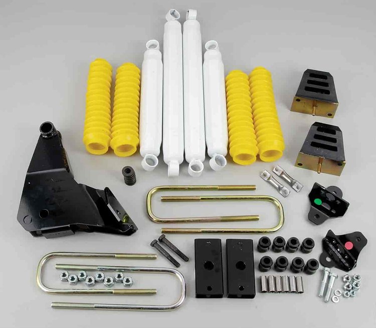Component Box For PN[K648/K631/K632]; 5in. Lift w/4 Or 6in. Frt. Springs Or 4in. Lift w/4in. Frt. Sp