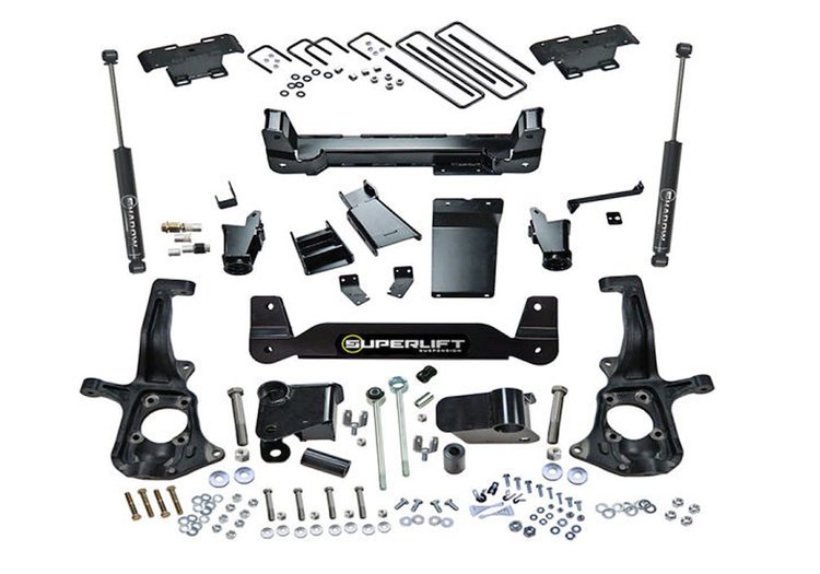 6IN LIFT KIT CHEVY SILVER