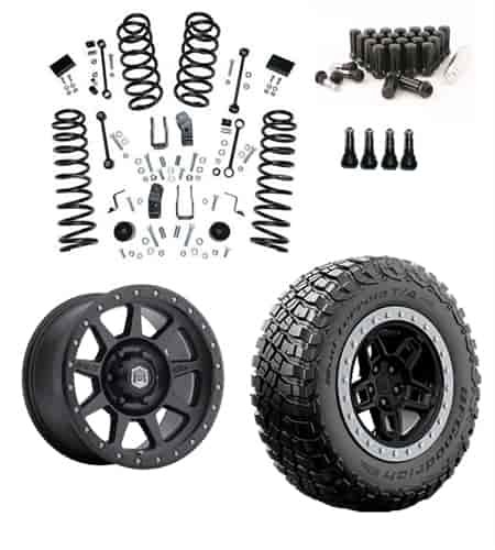 2.5 In. Lift Kit for 2018 Jeep Wrangler JL Unlimited 4-Door