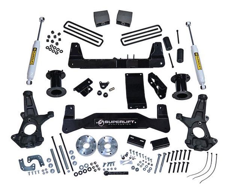 LIFTKIT GM 1500 6" W/SHCK