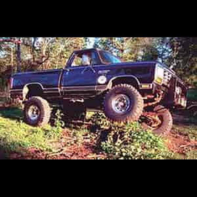 Master Lift Kit; w/Superide Shocks; 3.5 in. Frt/Rr Lift; Incl. Leaf Springs; Add-A-Leaf Kit; 4 in. B
