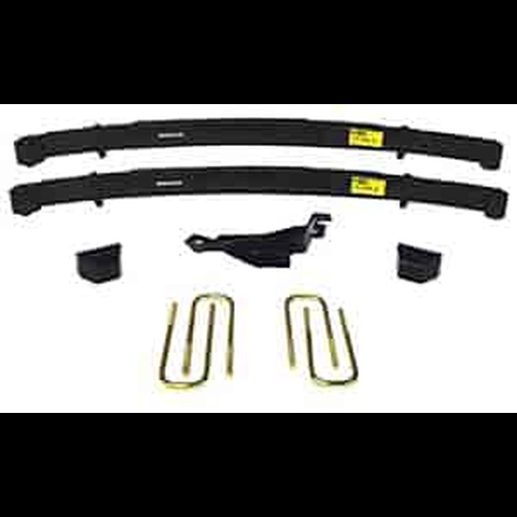 Master Lift Kit 2 in. Frt/0 in. Rr Lift Incl. Leaf Spring U-Bolt Kit Track Bar Brkt. Bump Stop Shocks