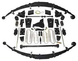 Master Lift Kit; 8 in. Frt/5.5 in. Rr Lift; Incl. SS-Bilstein Shocks; Leaf Spring;Add-A-Leaf; Block