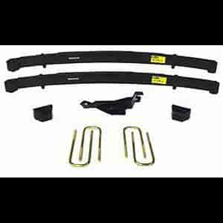 Master Lift Kit 2 in. Frt/0 in. Rr Lift w/Square UBolts Incl. Leaf Spring Track Bar Bracket Bump Stops