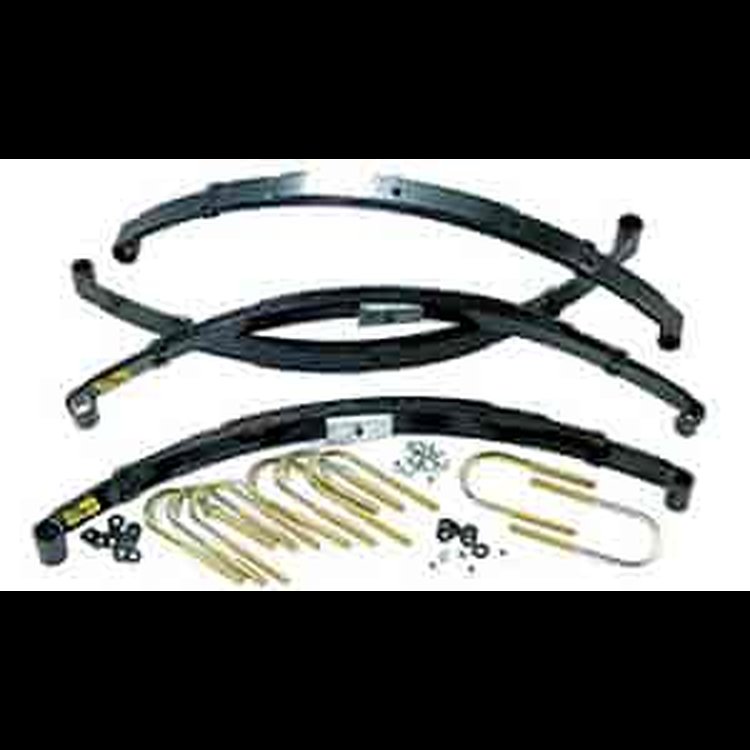 Master Lift Kit 3-4 in. Frt/Rr Lift Incl. Leaf Springs Spring Poly-Bushing Kit UBolt Kits Superide Shock Absorber