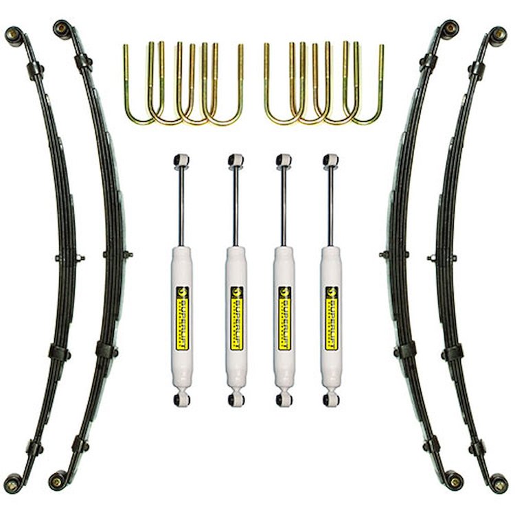 Suspension Lift Kit 1955-75 Jeep CJ5/CJ6/M38A1 4WD