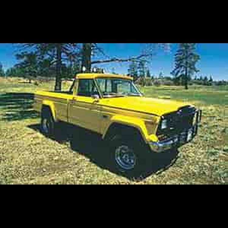 Master Lift Kit; 4 in. Frt/3 in. Rr Lift; Incl. Leaf Spring; PolyBushing Kit; Brake Hose Reloc. Brkt