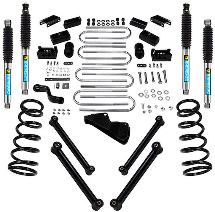 Suspension Lift Kit 2009 Dodge Ram 1500 Mega Cab 4WD