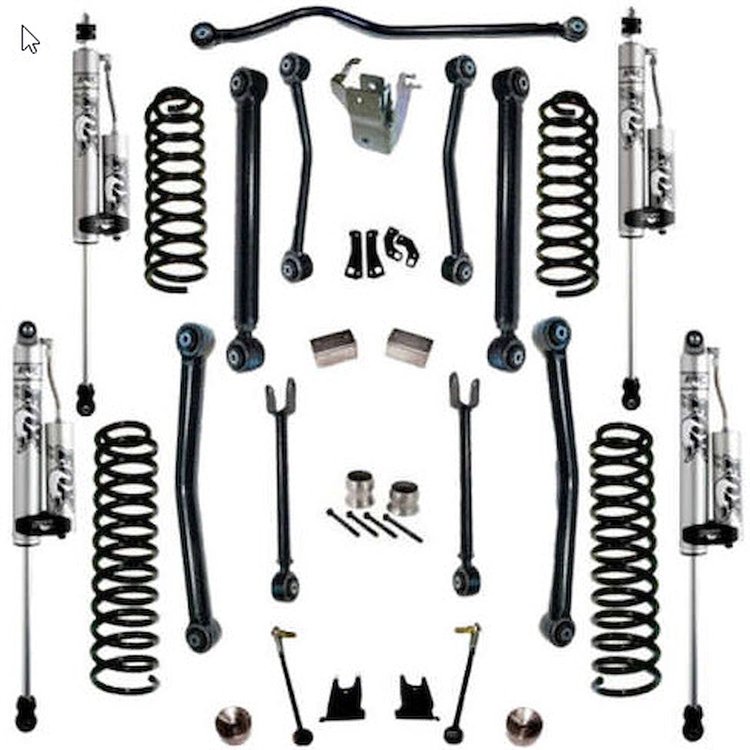 Lift Kit, 4in Fox 2.0 Res