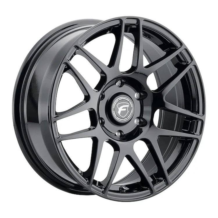 F17177089P20 F14 Drag Racing Wheel [Size: 17"x7"] Gloss Black Finish