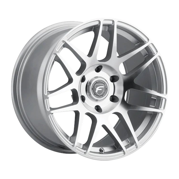 F27879589P25 F14 Drag Racing Wheel [Size: 17"x9.5"] Silver Machined Finish