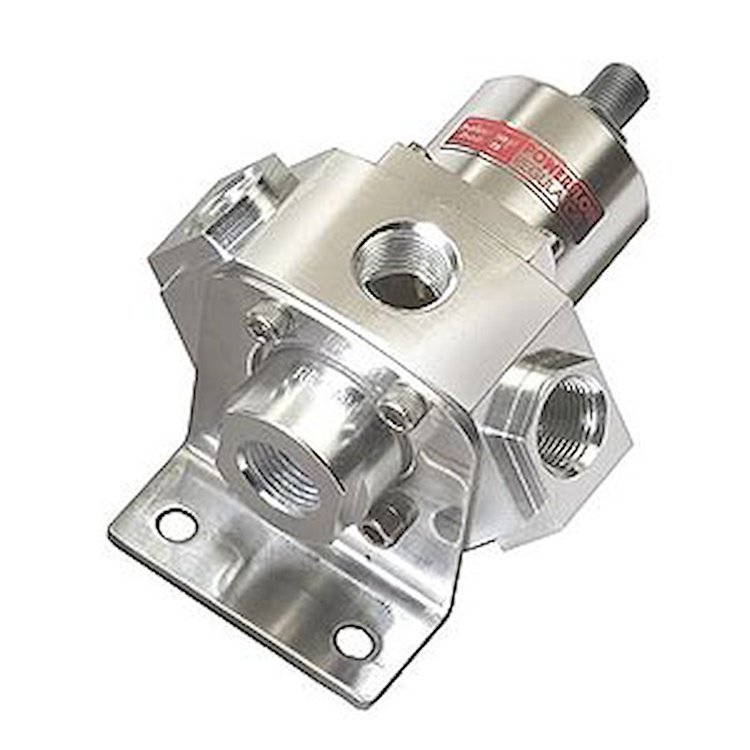Fuel Pressure 5-Port Regulator (1) 3/8-NPT Return Port