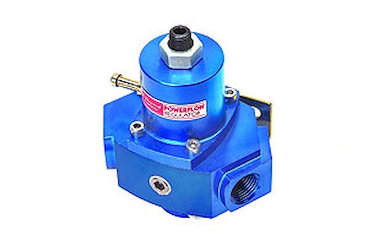 Fuel Pressure 4-Port Regulator (1) 3/8" NPT Return Port