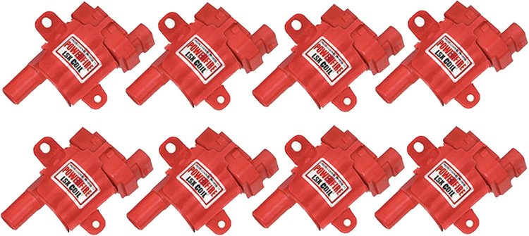 30501 GM LS Ignition Coil Kit for 1999-2007 GM LQ Truck Series Engines [8 Coil Set]