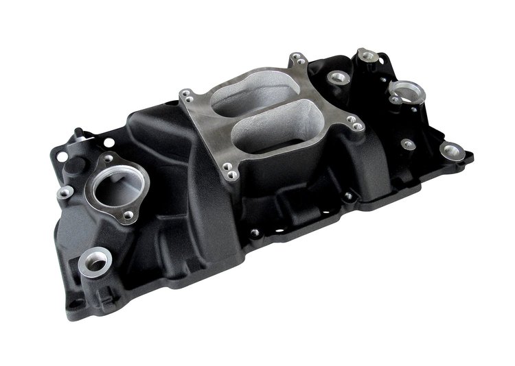 CYC MANIFOLD BLACK SBC