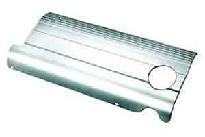 LSX Coil Cover w/Etched And Clear Anodized Finish
