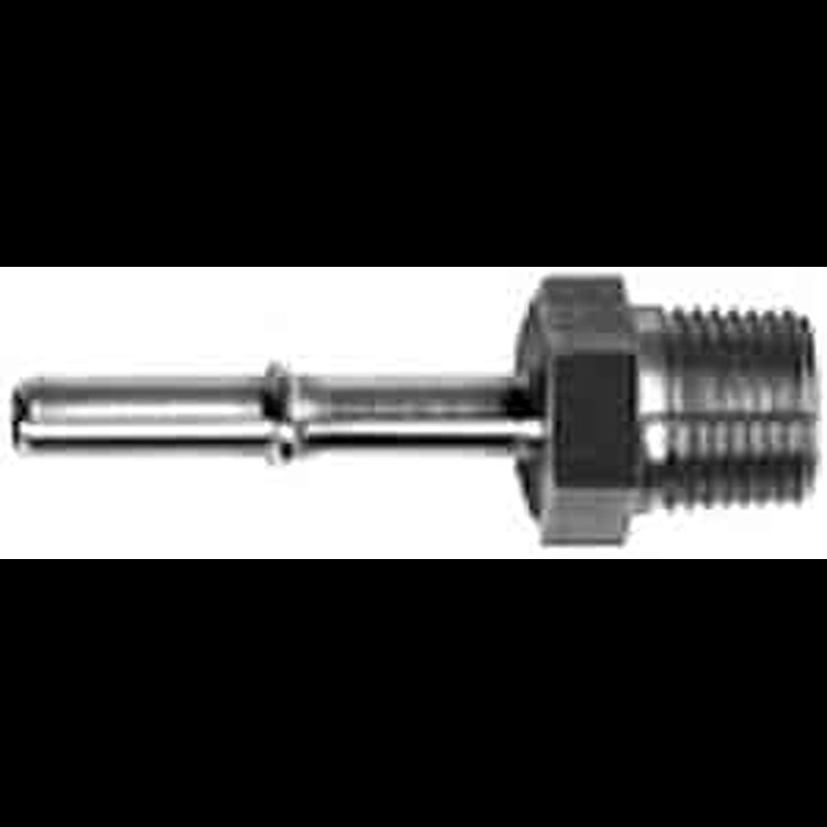 GM/Chrysler Fuel Return Fitting Straight, 3/8" NPT to Hose