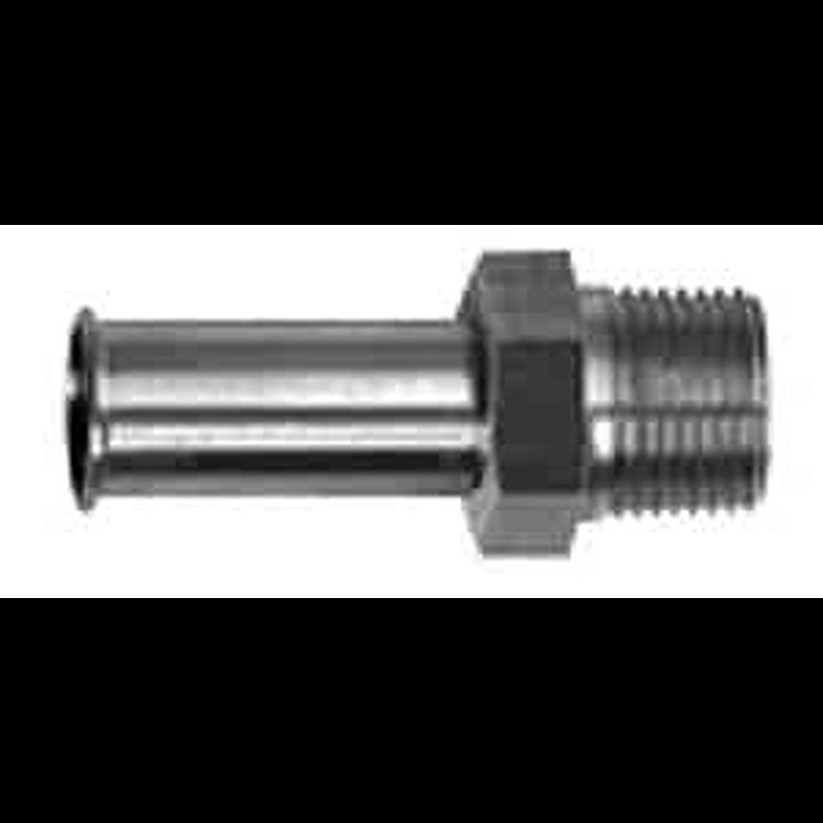 Ford Fuel Return Fitting Straight, 3/8" NPT to Hose