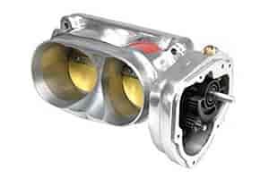 Power Throttle Body Dual 64mm Polished