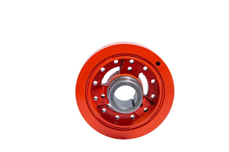 Restoration Harmonic Balancer for 1968-1975 Chevy and GMC Big Block Chevy 396/402/427 Engines [7 in, Chevy Orange]