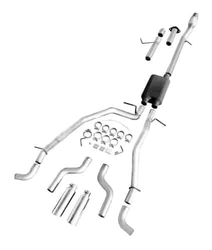 Cat Back Exhaust Kit 2007-2013 Chevy/GMC Silverado/Sierra 1500