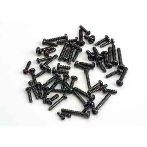 Screw set self-tapping screws black Tom Cat/ Spirit