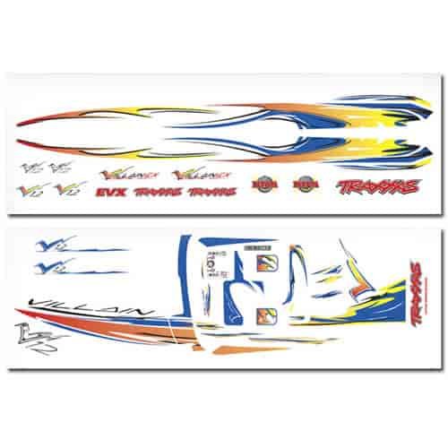 Decal sheet Villain EX