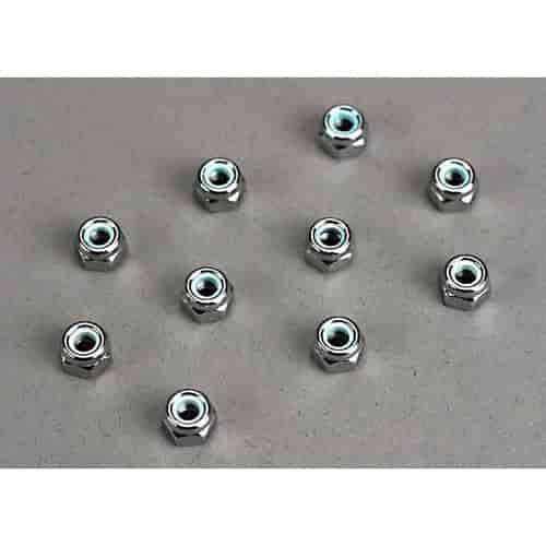 Nylon Locking Nuts 4mm