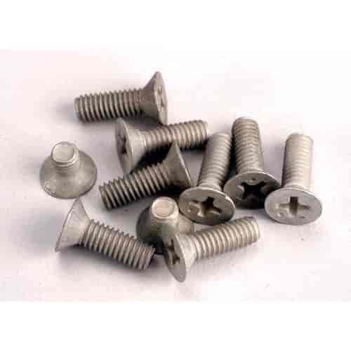 Screws countersunk machine screw set Aluminum 8 4x10mm & 2 4x6mm