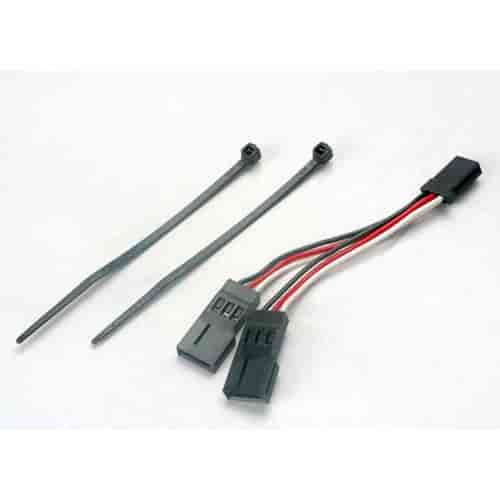 Servo Connector Y-Adapter For dual-servo steering