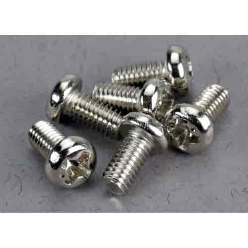 Roundhead Machine Screws 3mm x 6mm