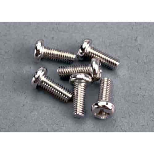 Screws 3x8mm roundhead machine 6